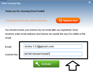 driver toolkit license key and email